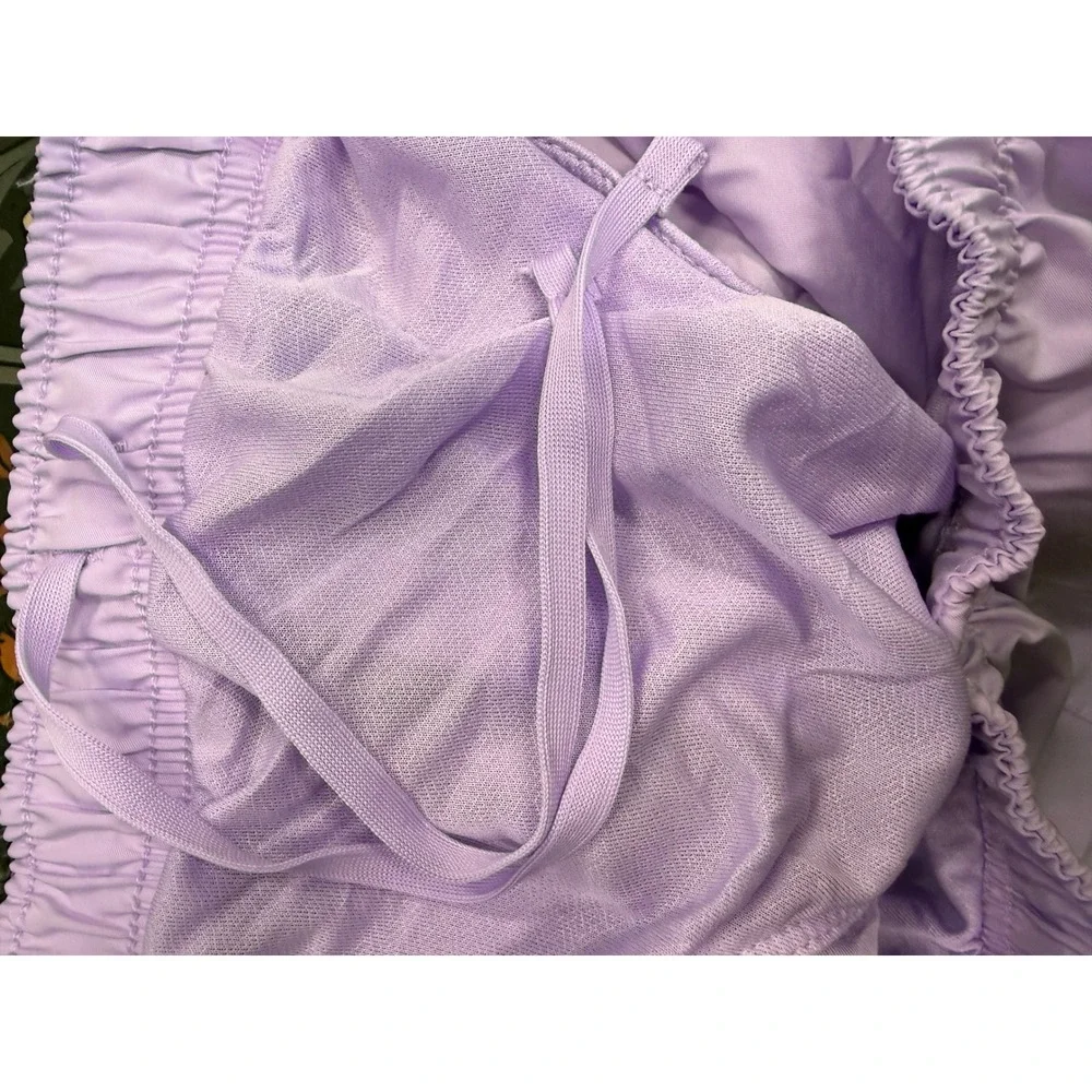 Nike Dri-FIT Tempo Running Shorts Purple Lilac XL CU8890-512 Womens